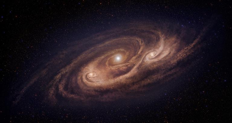 New images reveal how an ancient monster galaxy fueled furious star formation