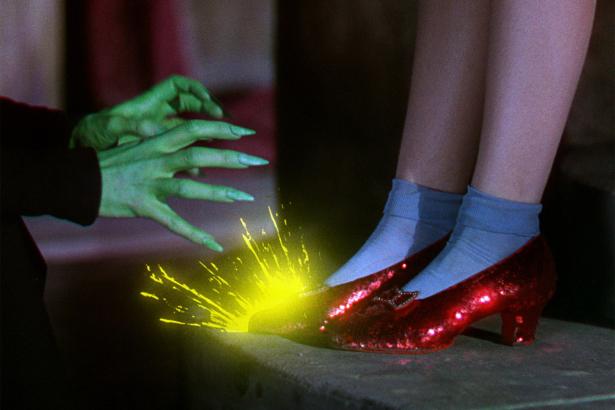 Dorothy’s stolen ruby red slippers found after more than a decade