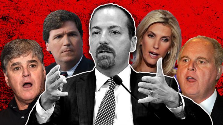 Key Words: Chuck Todd slams Rush Limbaugh, Sean Hannity for exploiting ‘older white people’