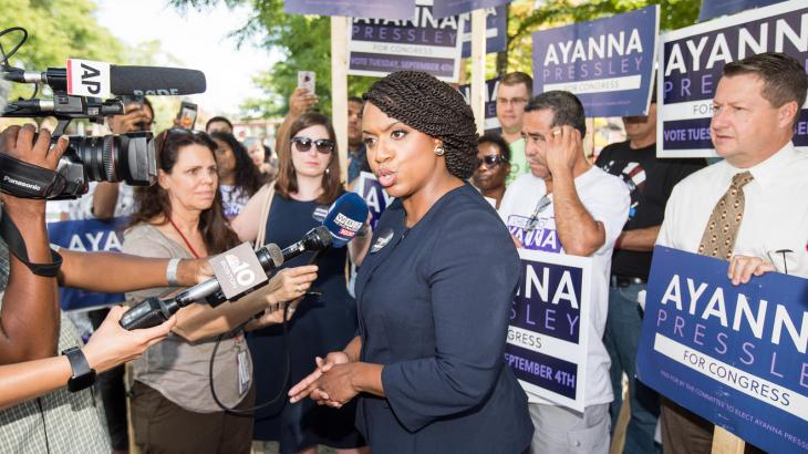 The Wall Street Journal: Democratic activist Ayanna Pressley ousts 10-term Massachusetts congressman in primary