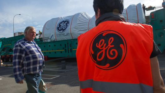 GE shares fall after UBS cuts price forecast, sees 'vicious cycle' in power business