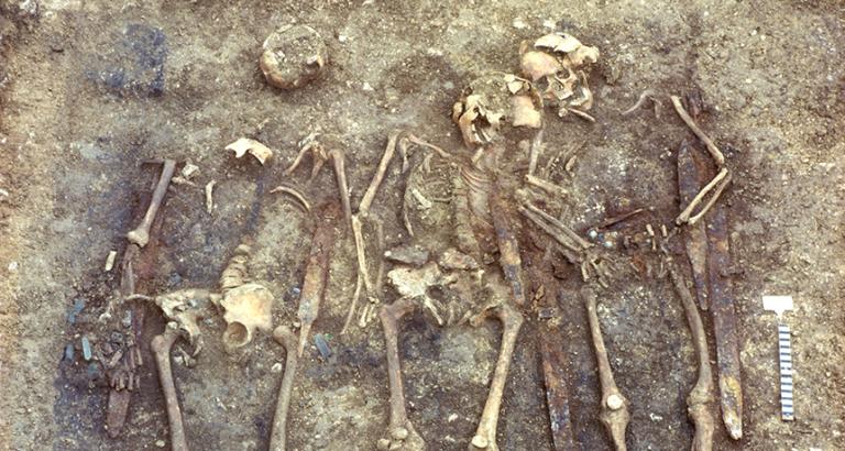 German skeletons hint that medieval warrior groups recruited from afar