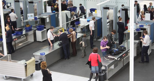 Airport security trays have more germs than toilets