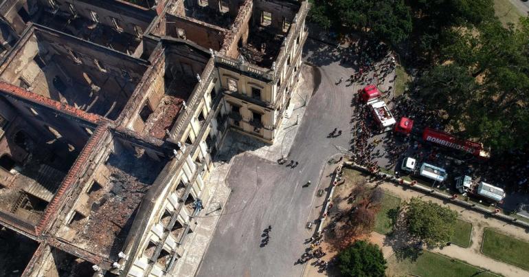 Fire Devastated the National Museum of Brazil. Show Us What Was Lost.