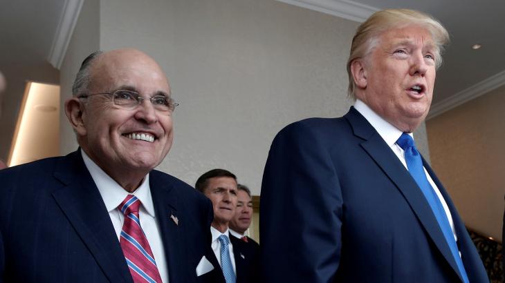 Key Words: Trump won’t answer Mueller’s questions about obstruction, Giuliani says