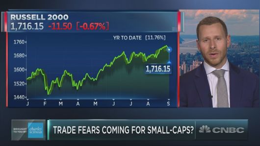 Small caps could fall victim to trade wars, but one stock may weather the storm, strategist says