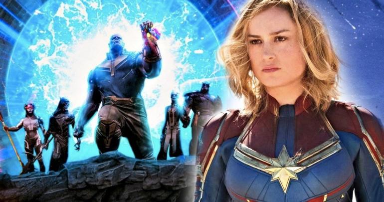 Is Captain Marvel Bringing in Thanos and the Black Order?