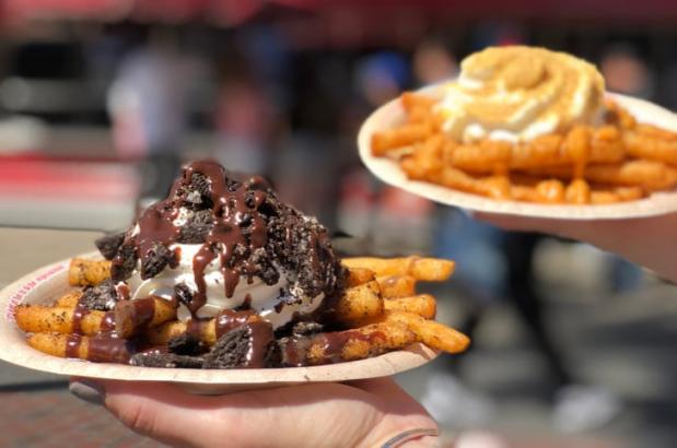 There Are 2 New Kinds of Funnel Cake Fries at Disneyland, So BRB While We Stuff Our Faces
