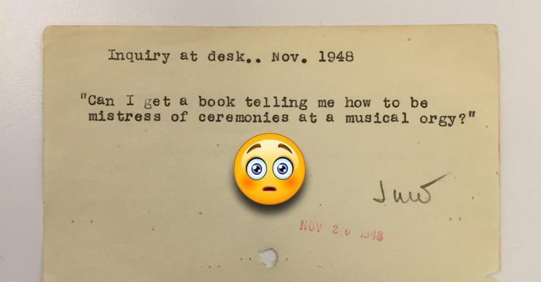 Real questions posed to the NY Public Library pre-internet are timeless (22 Photos)