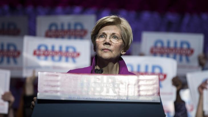 Elizabeth Warren leads push by Democrats to force public companies make climate-risk disclosures