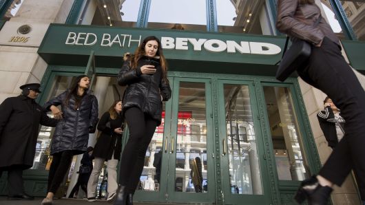 Bed Bath & Beyond shares soar after Raymond James upgrades retailer, predicting better sales