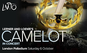 Casting announced for London Musical Theatre Orchestra concert version of Camelot at the London Palladium