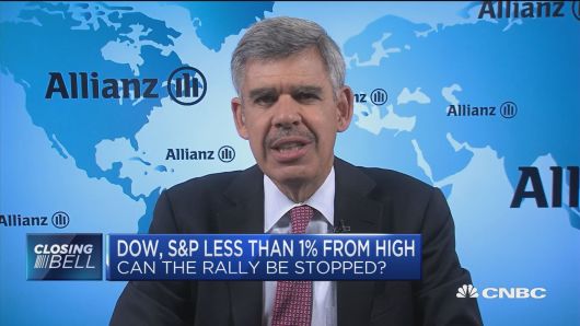 Mohamed El-Erian isn't concerned about a global trade war but sees another major risk for the market