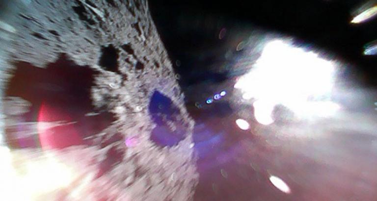 The first rovers to explore an asteroid just sent photos home