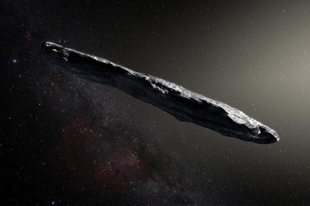 Astronomers discover origin of mysterious cigar-shaped space rock