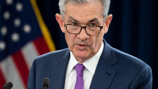 Fed's Powell says he doesn't see inflation surprising to the upside, sending yields lower