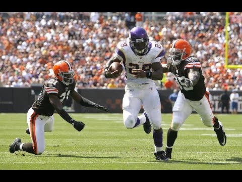 Adrian Peterson Destroys The Browns in 2009! | NFL Flashback Highlights