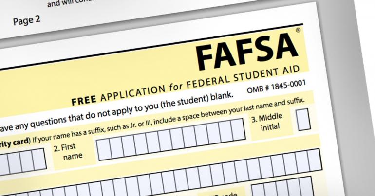 When it comes to college financial aid, filing sooner helps your chances of getting assistance