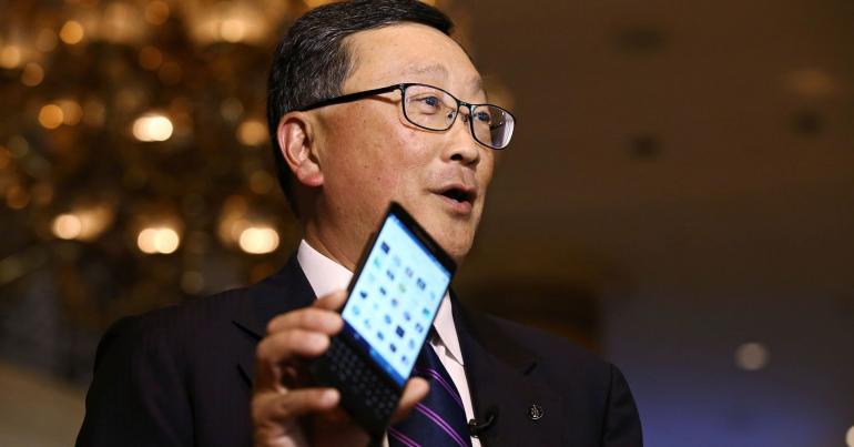 BlackBerry profit tops estimates on lower costs