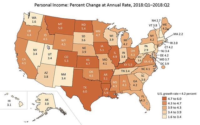 Capitol Report: Americans working in Texas and these four states saw best income gains in the spring