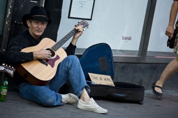 This guy went from homeless to top of the music charts — at 66