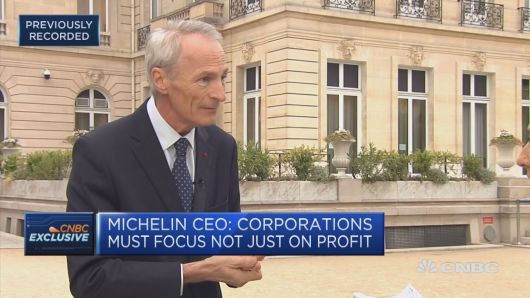 'Sustainable capitalism' can stem the tide of populism, Michelin CEO says