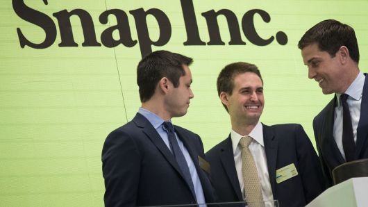 Snap shares pop in early trading after CEO Evan Spiegel targets profitability in 2019