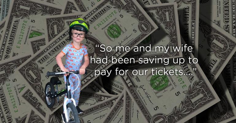 Toddler goes through $1000 faster than my trip to Vegas (10 Photos)