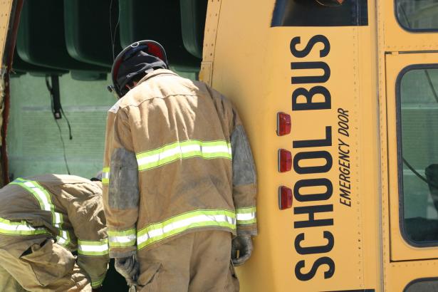 Mesquite ISD Bus Flips and Catches on Fire Leaving One Student Dead