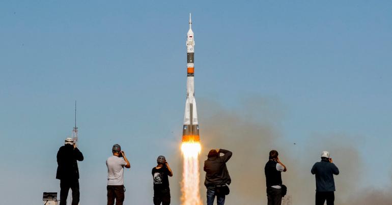 Rocket Fails, and American and Russian Astronauts Make Emergency Return