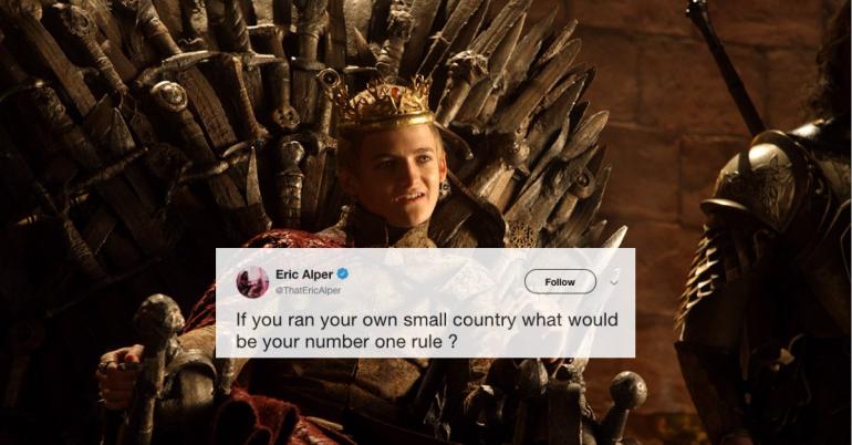 If you were in charge, what rule would you make? (14 GIFS)