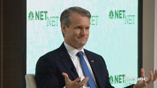Bank of America CEO Moynihan says he cut jobs equal to the workforce of Delta Air Lines