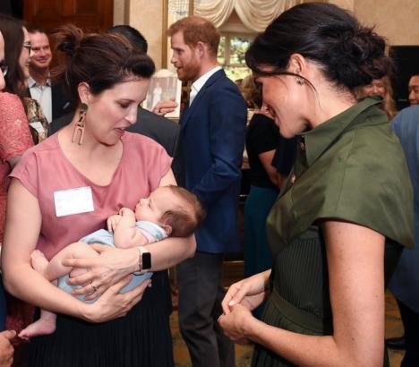 All Eyes Were on Meghan Markle as She Encountered a Cute Sleeping Baby in Australia