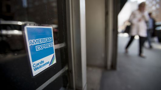 American Express shares rise after third-quarter earnings top Street on record revenue