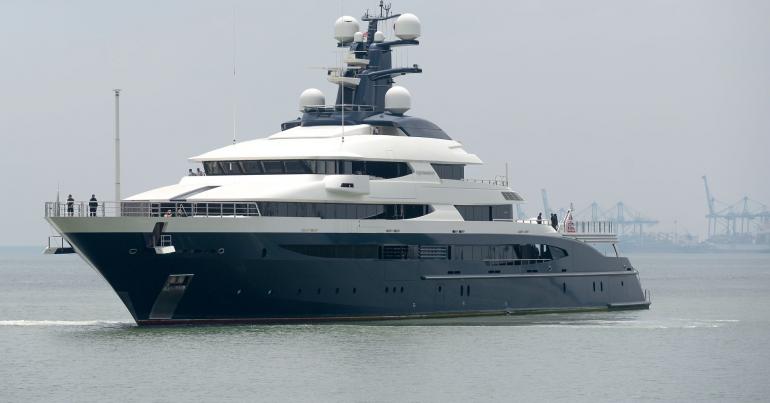 $250 million superyacht linked to 1MDB scandal put up for sale