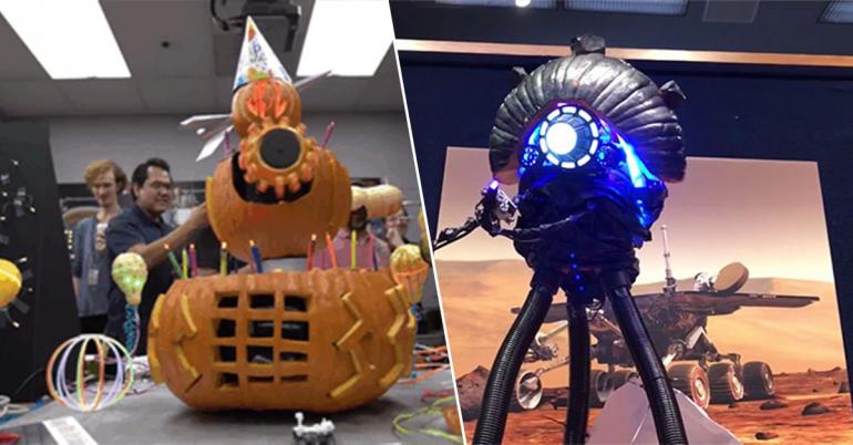NASA engineers take pumpkin-carving to the next level (35 Photos)