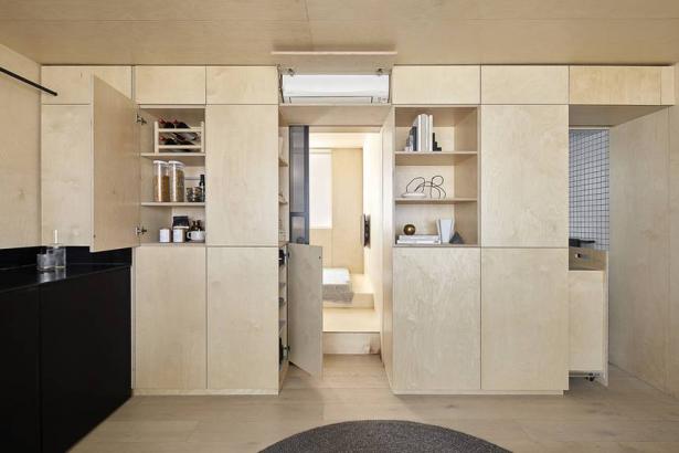 312 sq. ft. micro-apartment is a 'hotel-home hybrid' (Video)