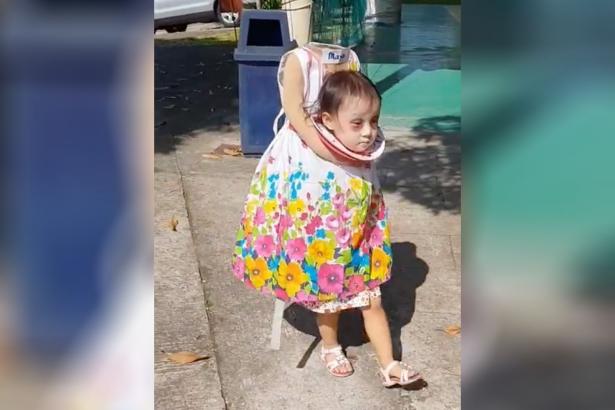 Did this little girl just win Halloween?