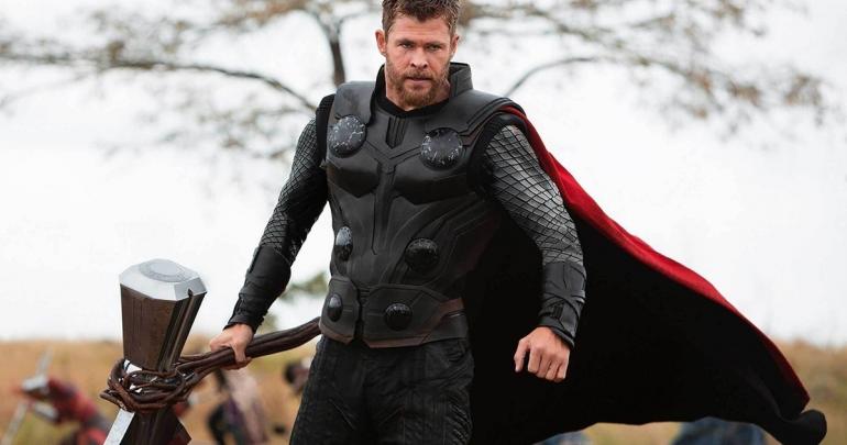 Thor Trades Stormbreaker for a Big Gun in Early Infinity War Concept Art
