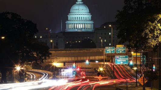 Stock futures are flat as investors await midterm elections results