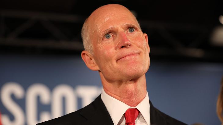 Key Words: Florida’s Rick Scott accuses ‘unethical liberals’ of trying to ‘steal this election’