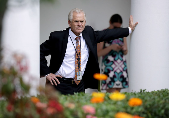 Key Words: Navarro says ‘globalist billionaires’ are pressing White House to cut a deal with China