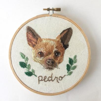 This Woman Expertly Embroiders Pet Portraits, and We've Never Seen ANYTHING Like It
