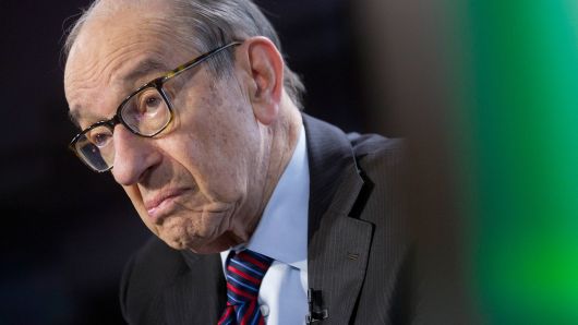 Alan Greenspan says he is seeing 'the first signs' of inflation