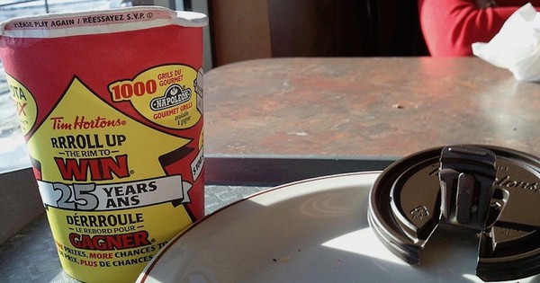Canadian teens beg Tim Hortons to make 'Roll Up The Rim' contest less wasteful
