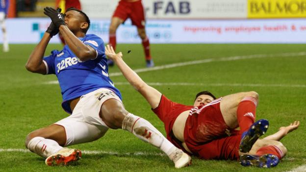 Alfredo Morelos: Rangers appeal against striker's red card v Aberdeen