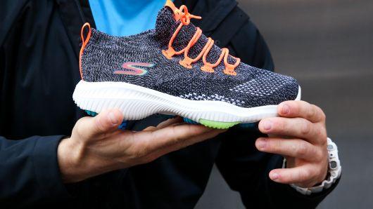 Skechers surges 15% after 'a year of record sales' and strong guidance