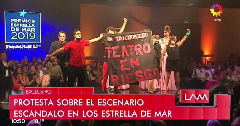 Estrella de Mar 2019: la protesta contra los tarifazos que no se vio en la transmisión oficial