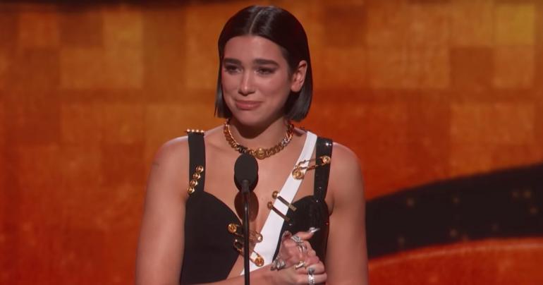 Dua Lipa Called Out Recording Academy President's Sexist Remarks in Her Acceptance Speech