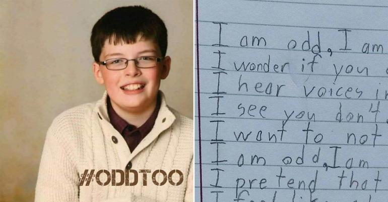 Boy with autism turns an assignment into heart-wrenching poem (11 Photos and GIFs)